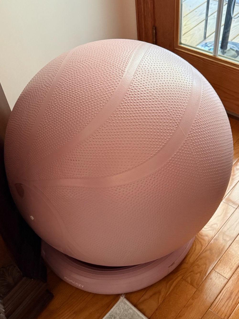 Momcozy Pink Exercise Ball Chair - Pink Stability Ball